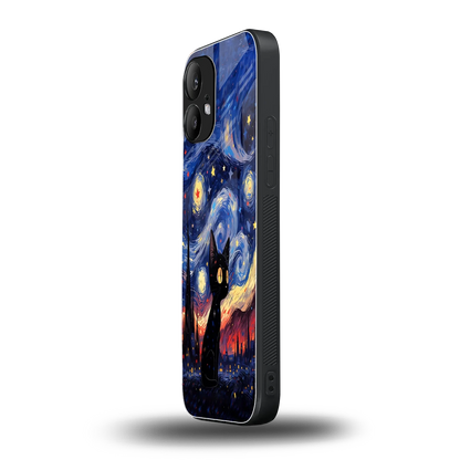 Starry Whiskers nothing phone 2 mobile cover | shockproof glass phone case