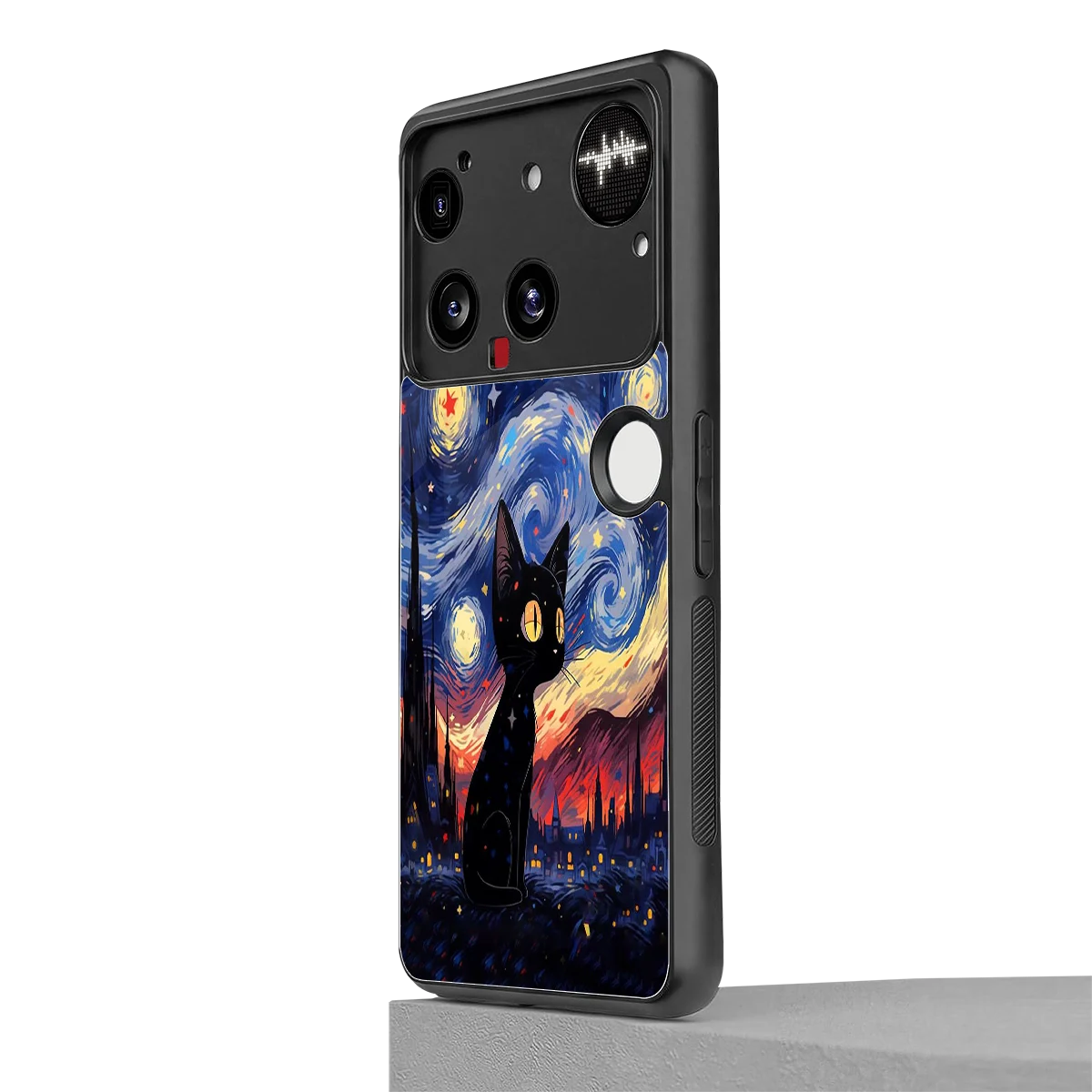 Starry Whiskers nothing phone 3 mobile cover | shockproof glass phone case