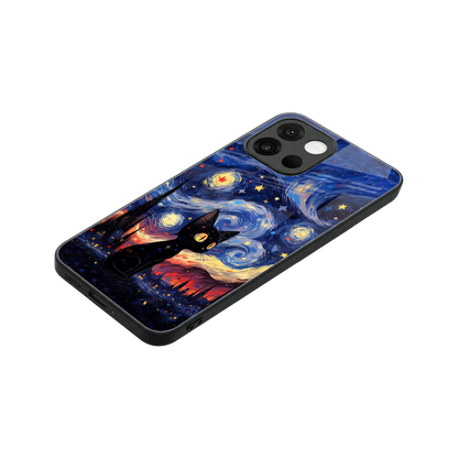 Starry Whiskers stylish phone case for oneplus 13s | glossy glass and slim fit