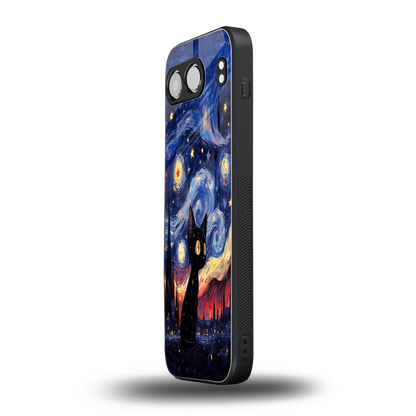 Starry Whiskers oneplus nord 4 mobile cover | shockproof glass phone case