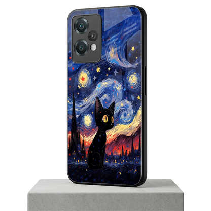 Starry Whiskers oneplus nord ce 2 lite mobile cover | shockproof glass phone case
