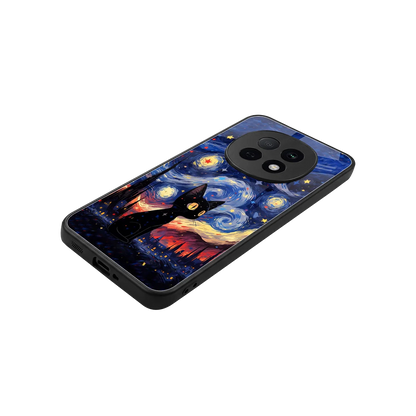 Starry Whiskers stylish phone case for oppo f29 pro 5g | glossy glass and slim fit