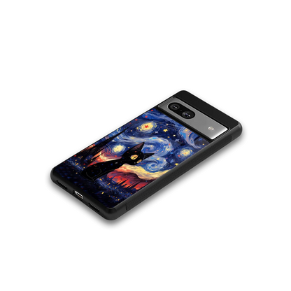 Starry Whiskers google pixel 7 mobile cover | shockproof glass phone case