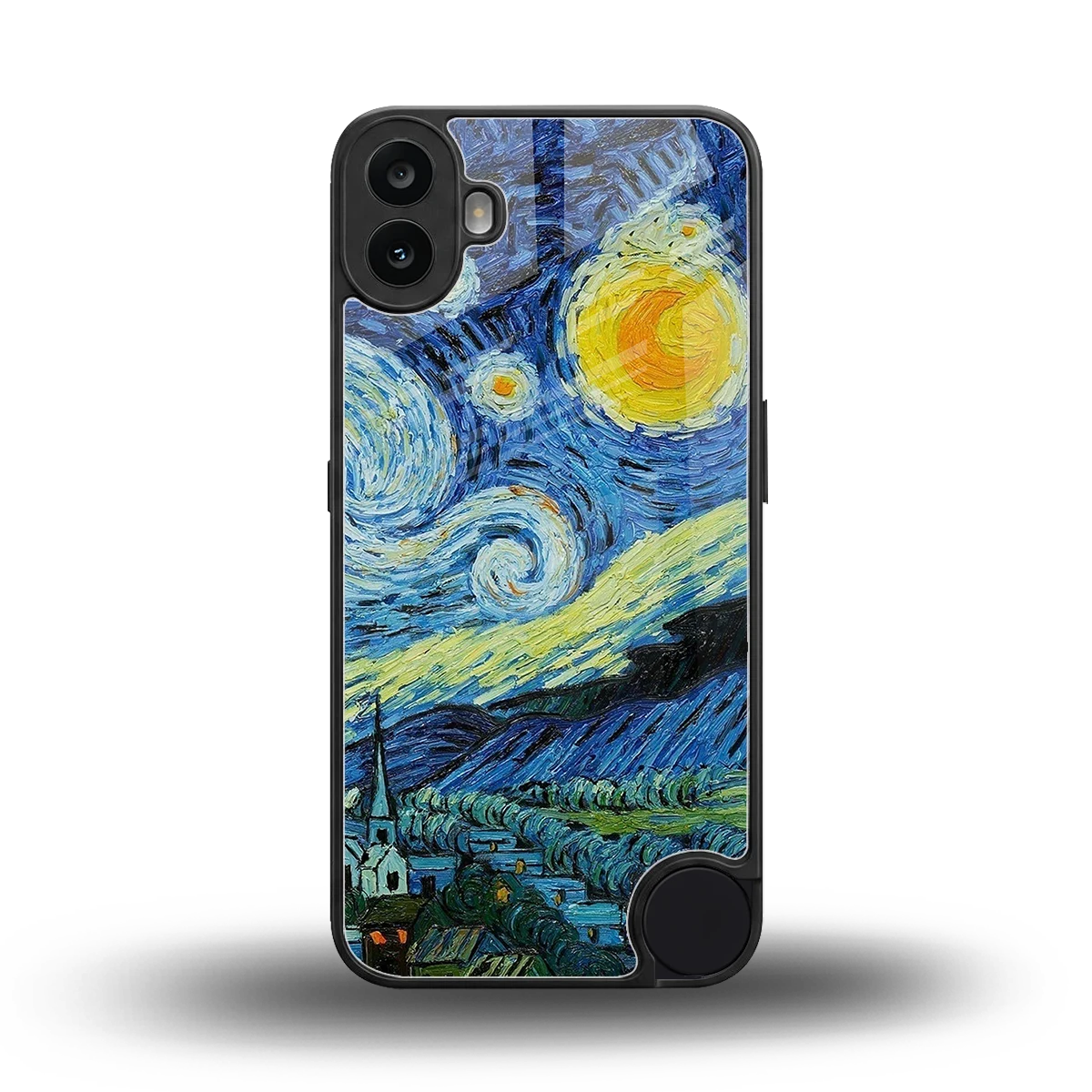 Starry night back phone cover | glass case for cmf nothing phone 1