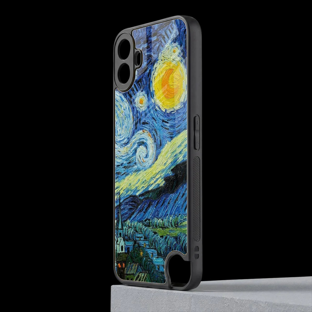 Starry night cmf nothing phone 1 mobile cover | shockproof glass phone case