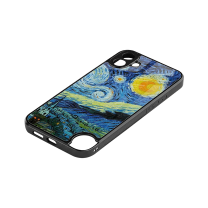 Starry night stylish phone case for cmf nothing phone 1 | glossy glass and slim fit