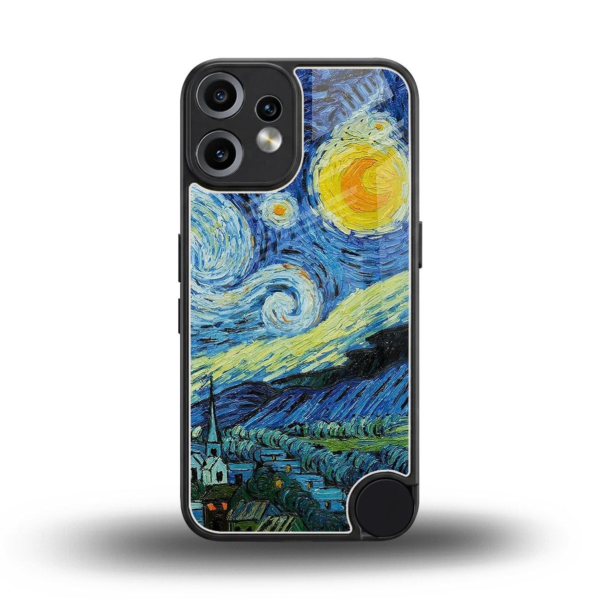 Starry night back phone cover | glass case for cmf nothing phone 2 pro