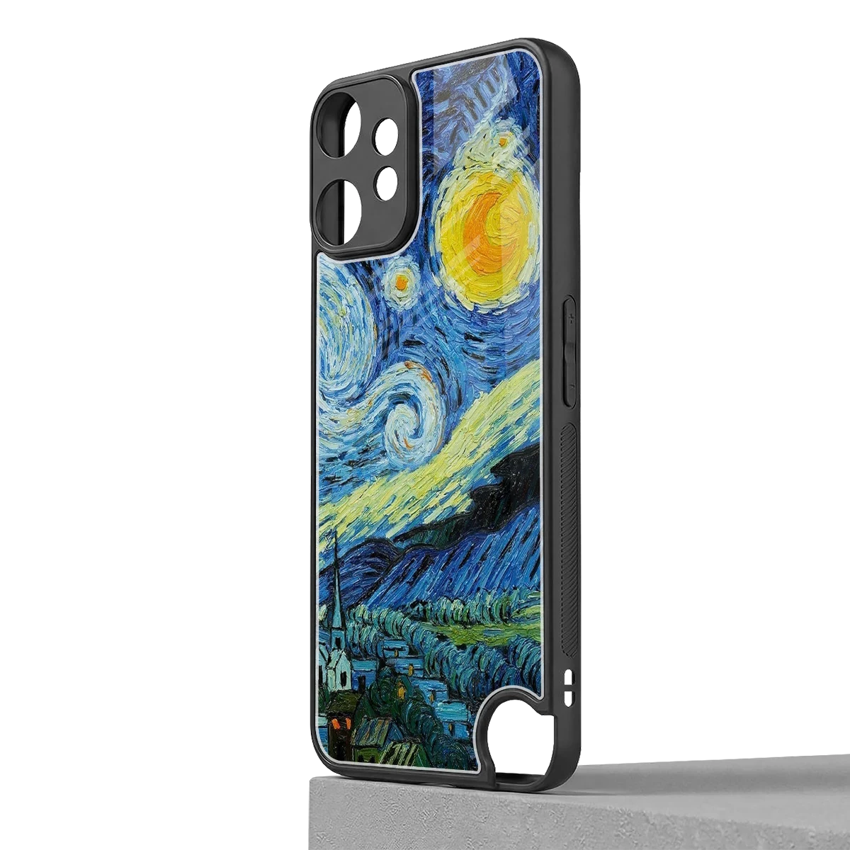 Starry night cmf nothing phone 2 pro mobile cover | shockproof glass phone case