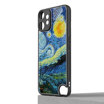 Starry night cmf nothing phone 2 pro mobile cover | shockproof glass phone case