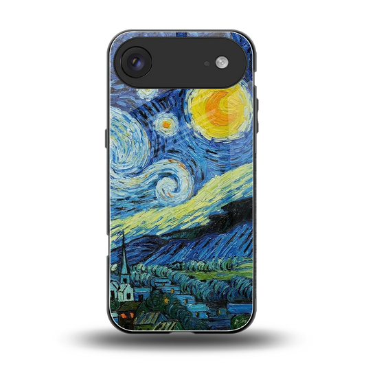 Starry night back phone cover | glass case for iphone air