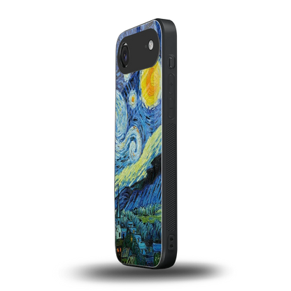 Starry night iphone air mobile cover | shockproof glass phone case