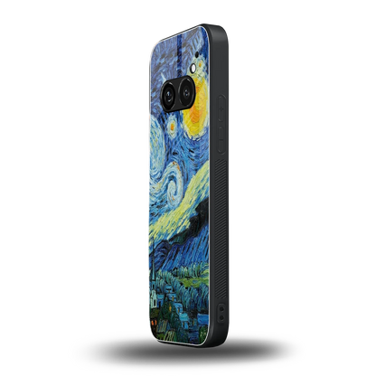 Starry night nothing phone 2a mobile cover | shockproof glass phone case