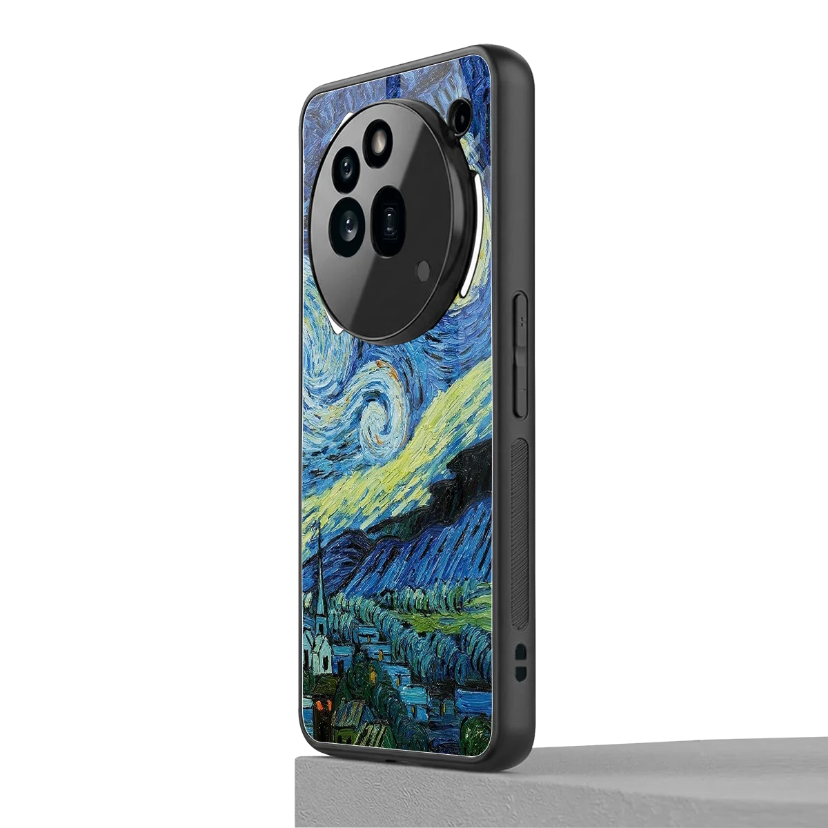 Starry night nothing phone 3a pro mobile cover | shockproof glass phone case