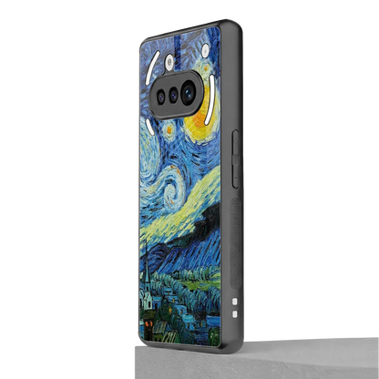 Starry night nothing phone 3a mobile cover | shockproof glass phone case