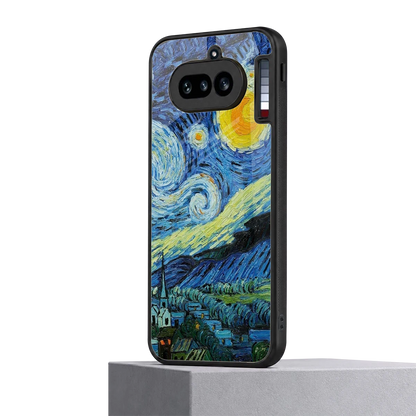 Starry night nothing phone 4a mobile cover | shockproof glass phone case