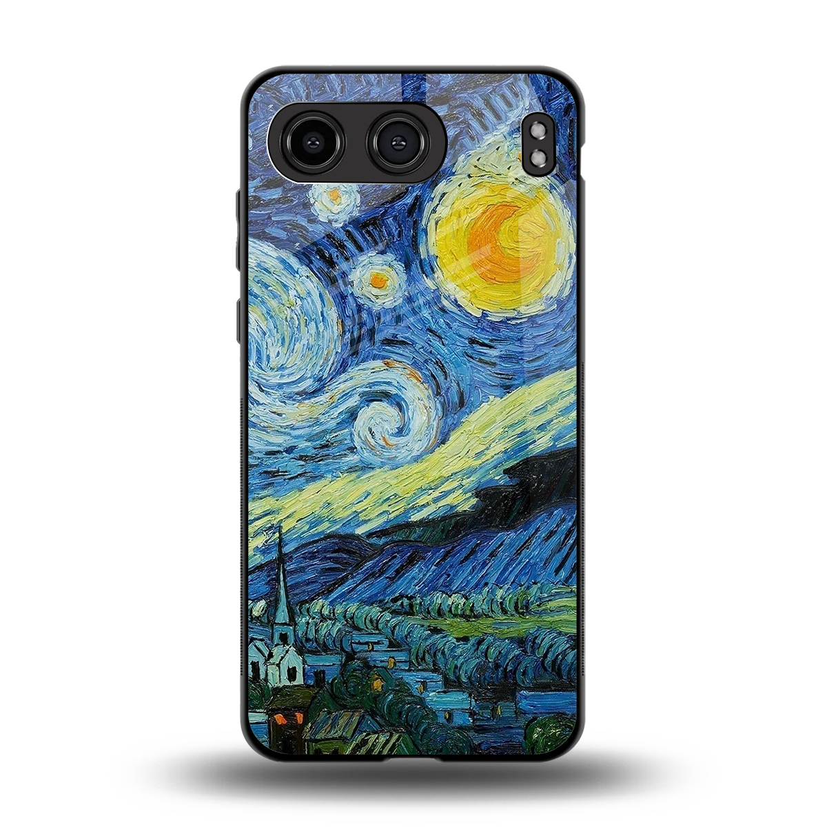 Starry night back phone cover | glass case for oneplus nord 4