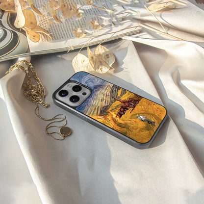 Starry Ride luxury glass phone case for iPhone 16 | scratch and drop resistant
