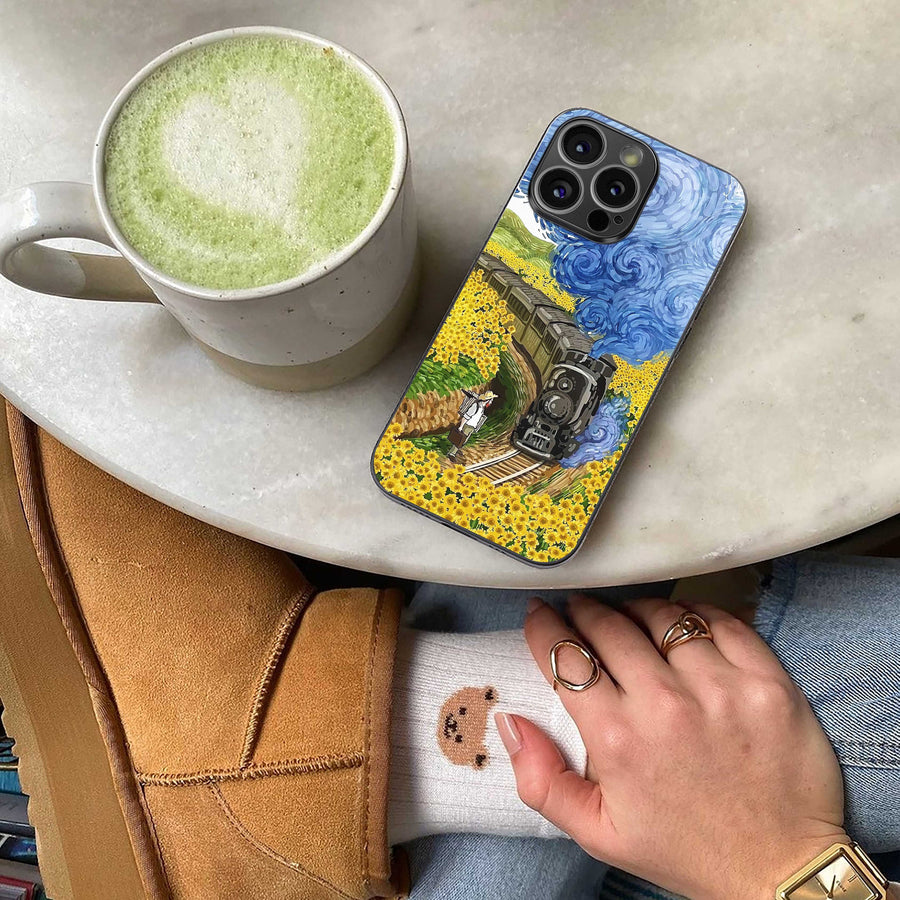 Starry Wait Phone Case for Samsung Galaxy S24 Ultra | Glass Case
