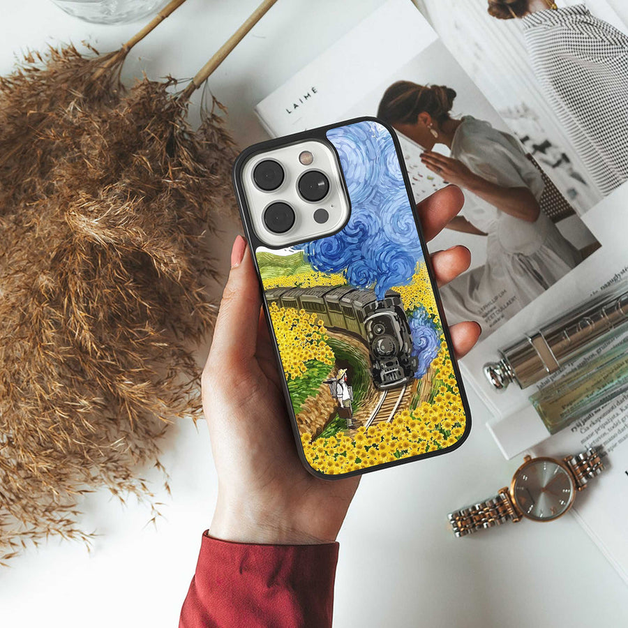 Starry Wait Phone Case for Samsung Galaxy S24 Ultra | Glass Case