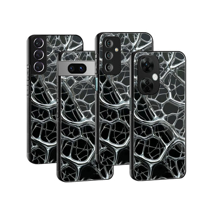 Stylish Glass Back Case for All Smartphones iPhone, Samsung, OnePlus, Pixel, Redmi, Oppo, Vivo, Motorola