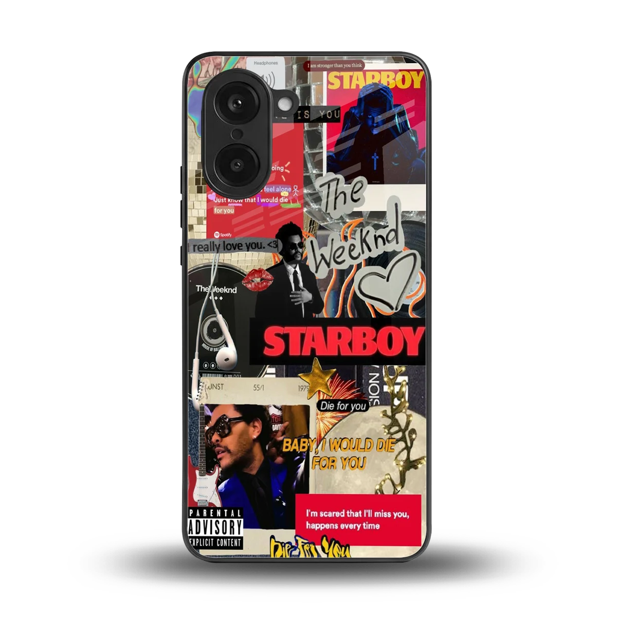 Stellar Starboy back phone cover | glass case for oneplus nord ce5 5g