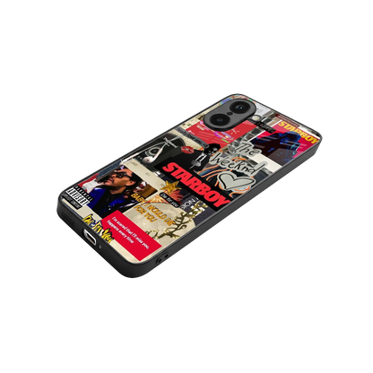 Stellar Starboy stylish phone case for oneplus nord ce5 5g | glossy glass and slim fit