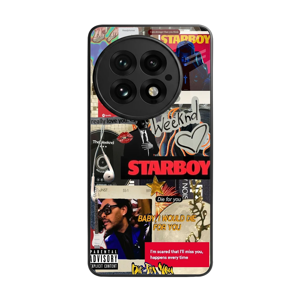 Stellar Starboy back phone cover | glass case for oneplus 13