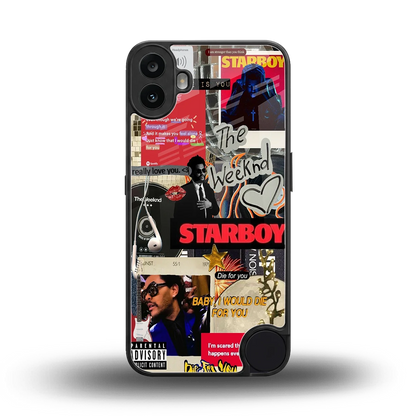 Stellar Starboy back phone cover | glass case for cmf nothing phone 1
