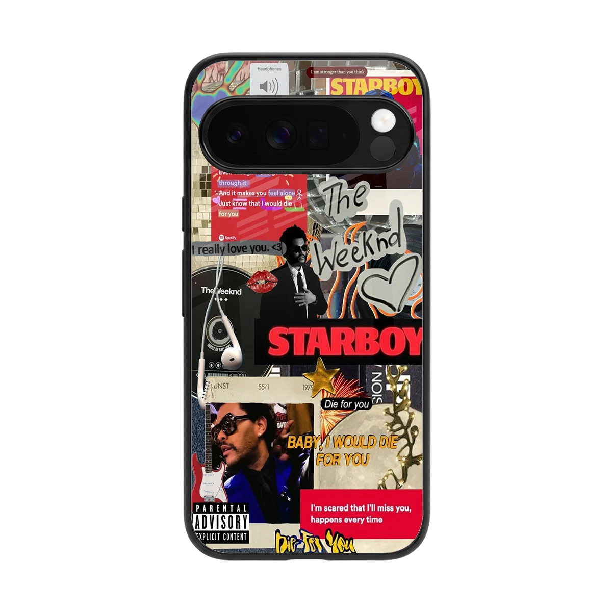Stellar Starboy back phone cover | glass case for google pixel 10 pro xl