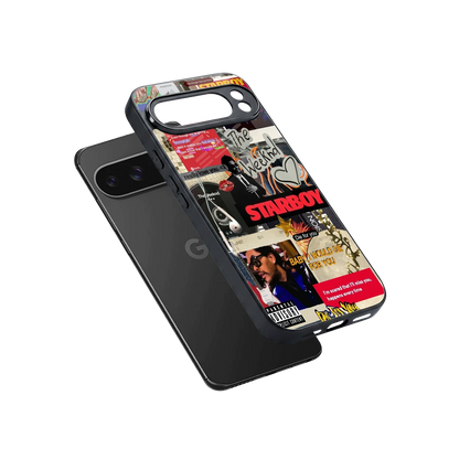 Stellar Starboy sleek google pixel 10 pro xl cover with tempered glass back and TPU edges