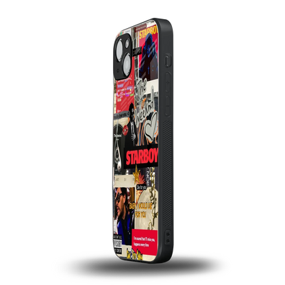 Stellar Starboy iphone 14 plus mobile cover | shockproof glass phone case