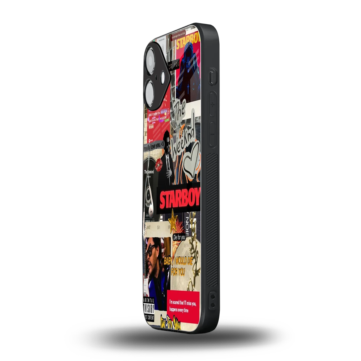 Stellar Starboy iphone 16 plus mobile cover | shockproof glass phone case