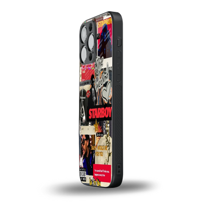 Stellar Starboy iphone 16 pro max mobile cover | shockproof glass phone case