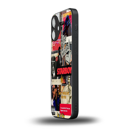 Stellar Starboy iPhone 16 mobile cover | shockproof glass phone case
