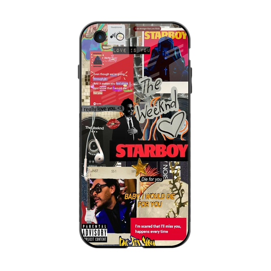 Stellar Starboy back phone cover | glass case for iphone 6s plus