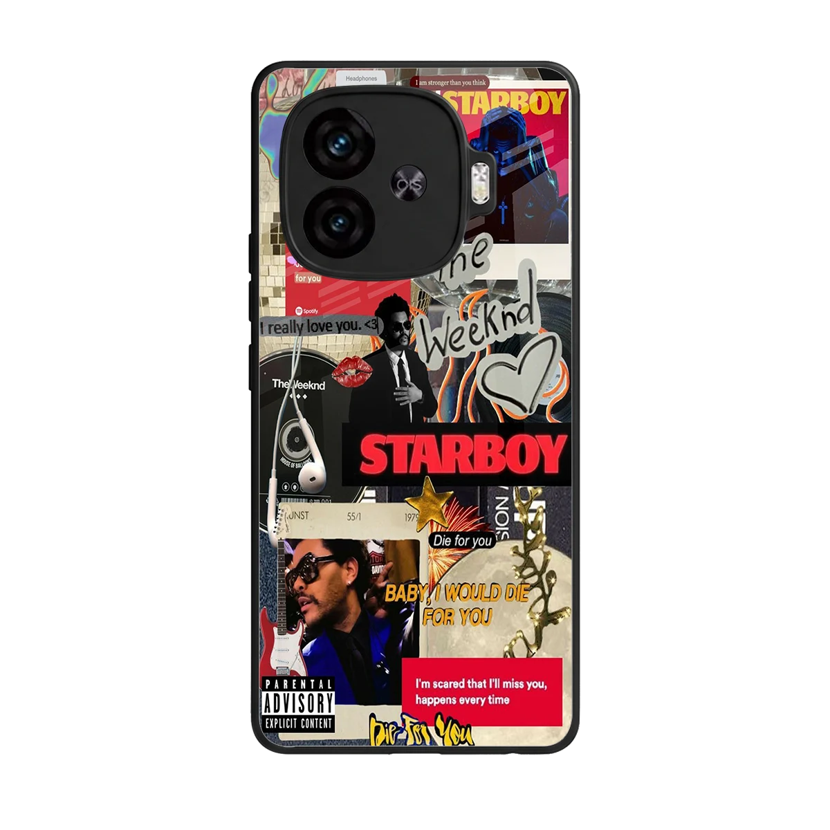 Stellar Starboy back phone cover | glass case for iqoo neo 10r 5g