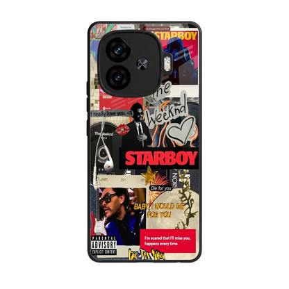Stellar Starboy back phone cover | glass case for iqoo neo 10r 5g