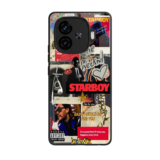 Stellar Starboy back phone cover | glass case for iqoo neo 10r 5g
