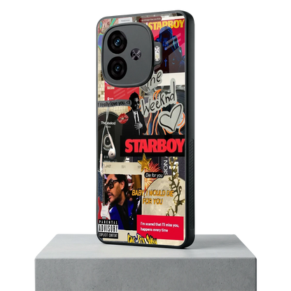 Stellar Starboy iqoo neo 10r 5g mobile cover | shockproof glass phone case