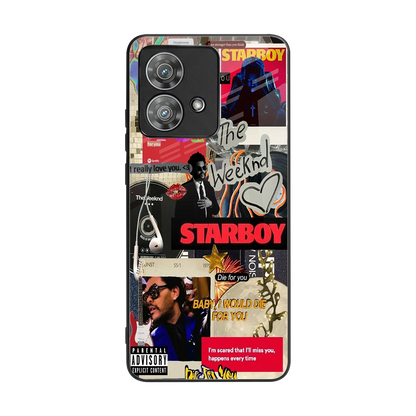Stellar Starboy back phone cover | glass case for motorola edge 40 neo 5g