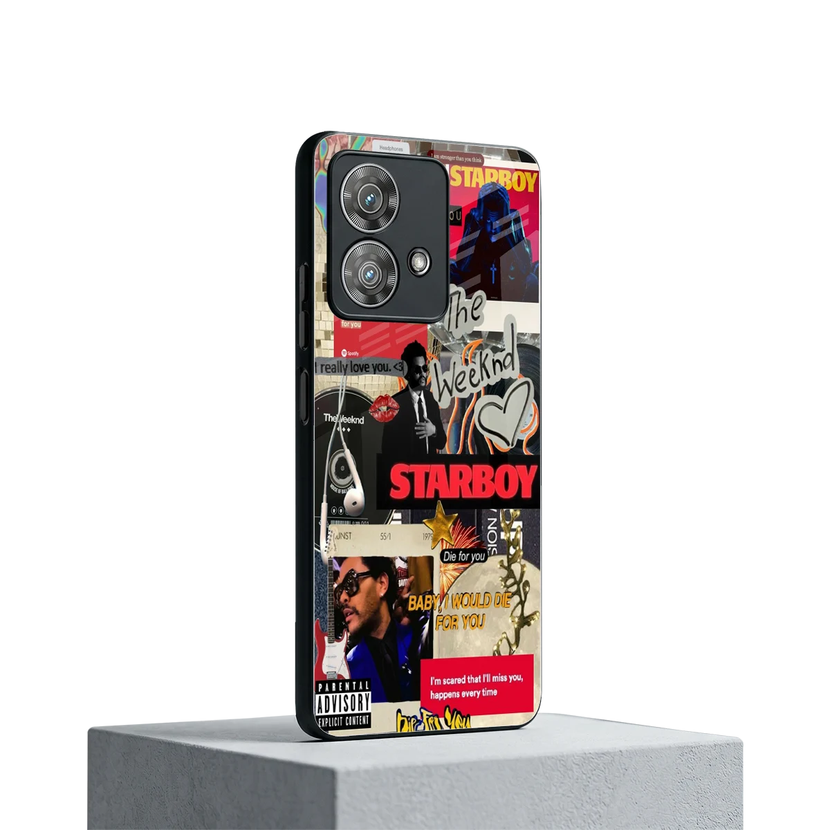 Stellar Starboy motorola edge 40 neo 5g mobile cover | shockproof glass phone case