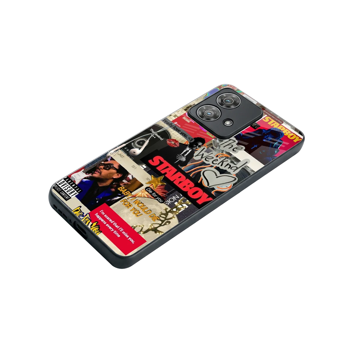 Stellar Starboy stylish phone case for motorola edge 40 neo 5g | glossy glass and slim fit