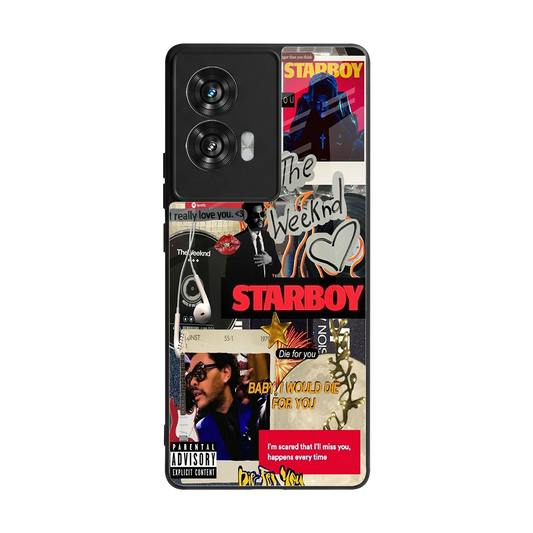 Stellar Starboy back phone cover | glass case for motorola edge 50 fusion