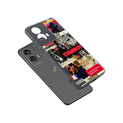 Stellar Starboy sleek motorola edge 50 fusion cover with tempered glass back and TPU edges