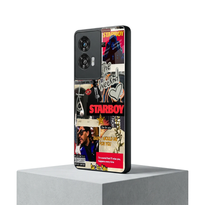 Stellar Starboy motorola edge 50 fusion mobile cover | shockproof glass phone case