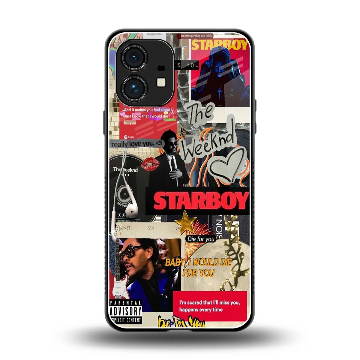 Stellar Starboy back phone cover | glass case for nothing phone 1