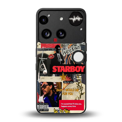 Stellar Starboy back phone cover | glass case for nothing phone 3