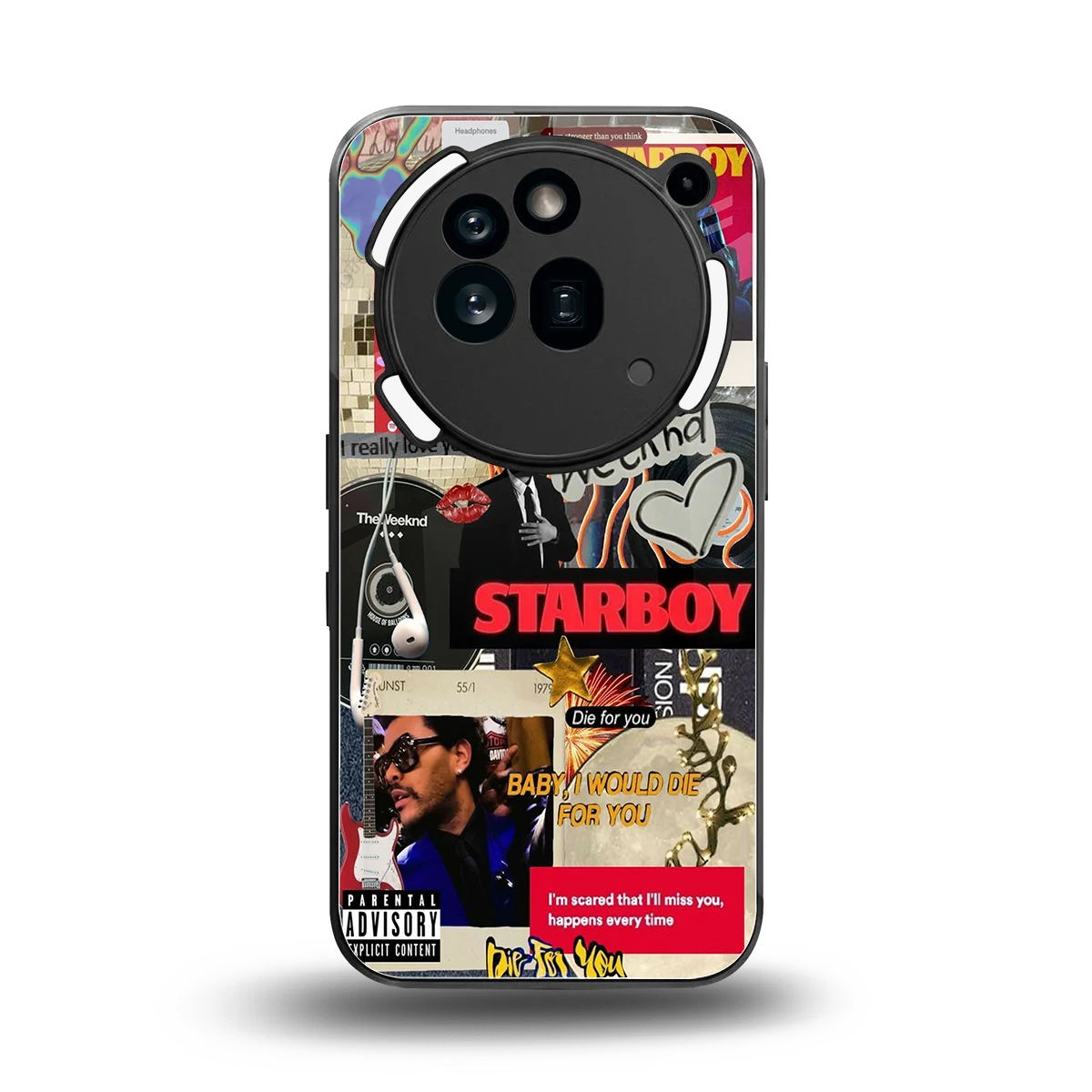Stellar Starboy back phone cover | glass case for nothing phone 3a pro