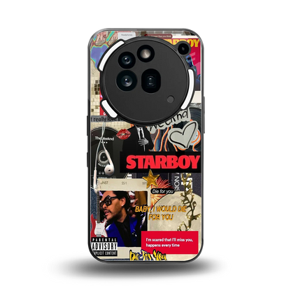 Stellar Starboy back phone cover | glass case for nothing phone 3a pro