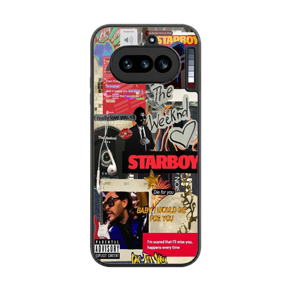Stellar Starboy back phone cover | glass case for nothing phone 4a